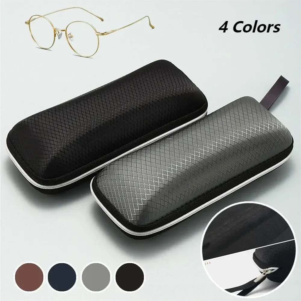 New Eyewear Cases Cover Portable Zipper Glasses Case With Lanyard Mens Sunglasses Lightweight Fashion Eyeglass Cases For Women