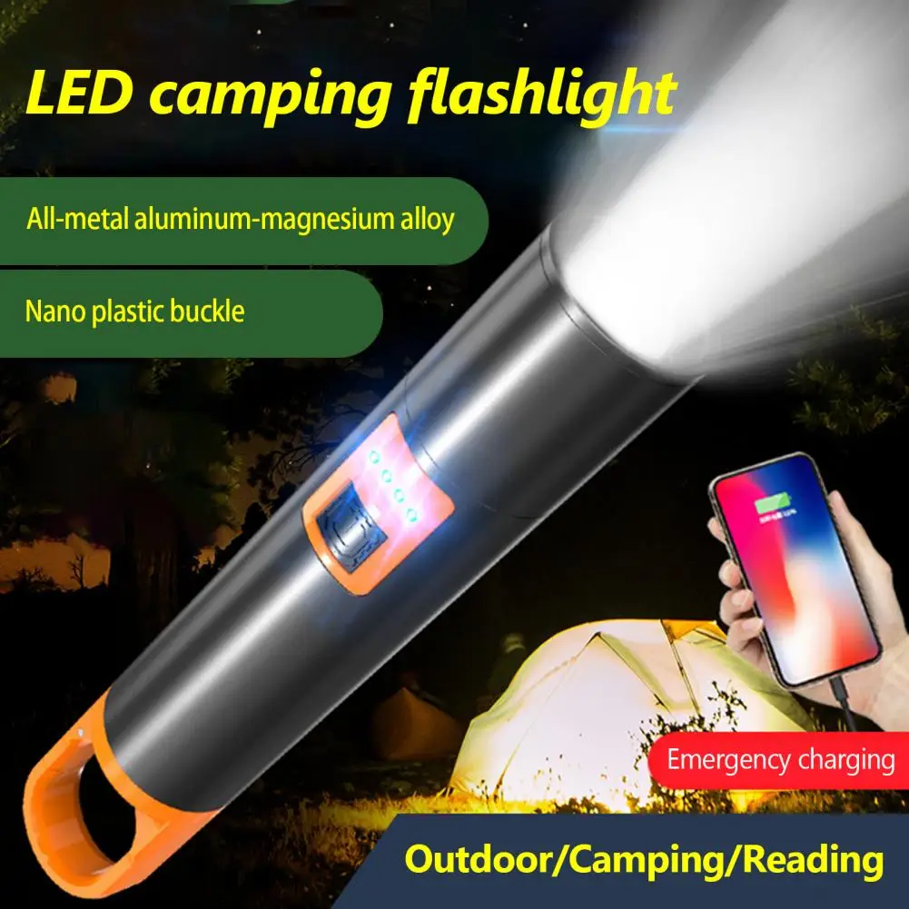 Outdoor Torchlight  Eco-friendly with Cover Long Battery-Life  Emergency Torchlight Camping Working Lamp Lighting Device