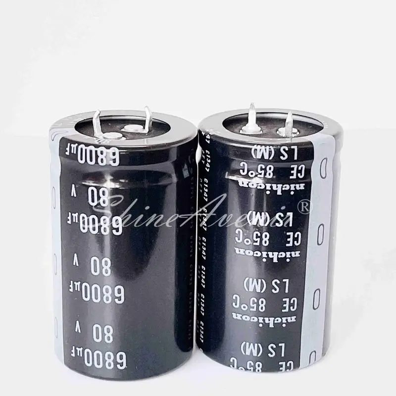 

5PCS 80V6800UF LS 30*50 85℃ MXG 105℃ Aluminum Electrolytic Capacitors High frequency long life New Original