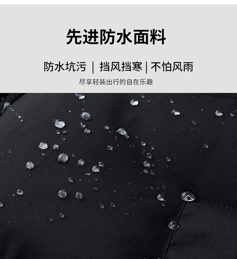 Winter Trend New Style Parkas for Men Casual All-match Thicken Cotton Jackets Stand Collar Comfortable Outerwear Fashion Warm