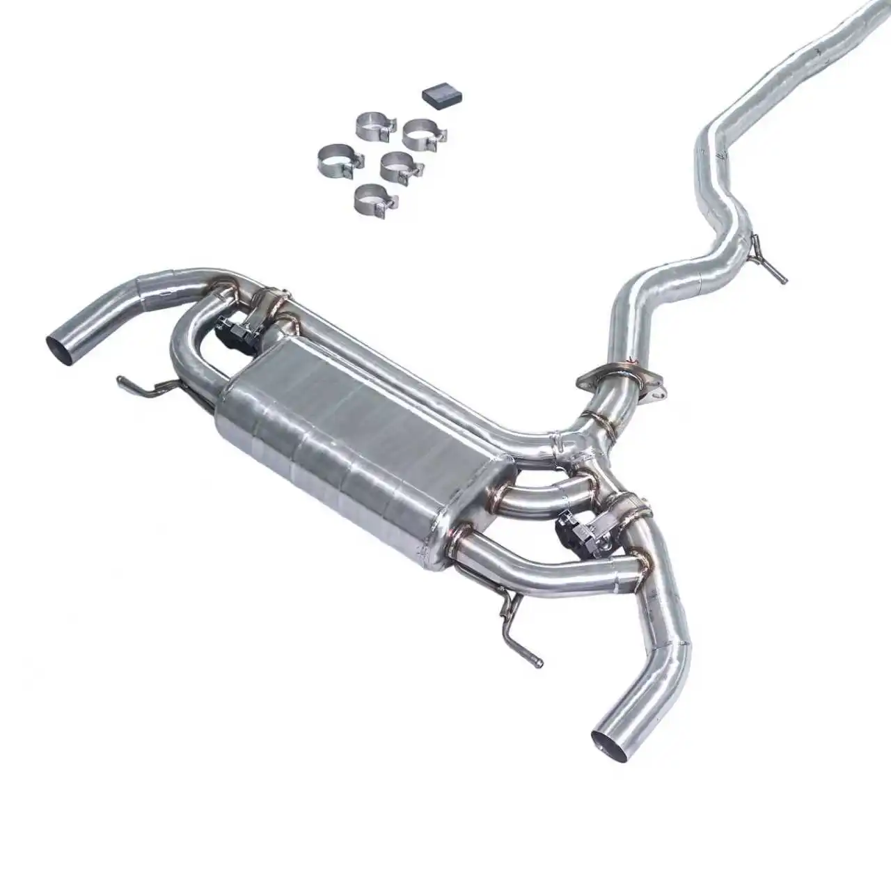 

Выхлоп GFC/подходит для 19-24 BMW 330e g20 2.0T B48, гибридный клапан Catback, выпускной клапан, док-станция, оригинальный автомобиль