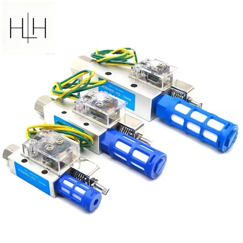 HLH CV-10HSCK CV-15HSCK CV-20HSCK CV-25HSCK Vacuum Ejector Pnematic Parts Vacuum Generator with Negative Pressure Switch