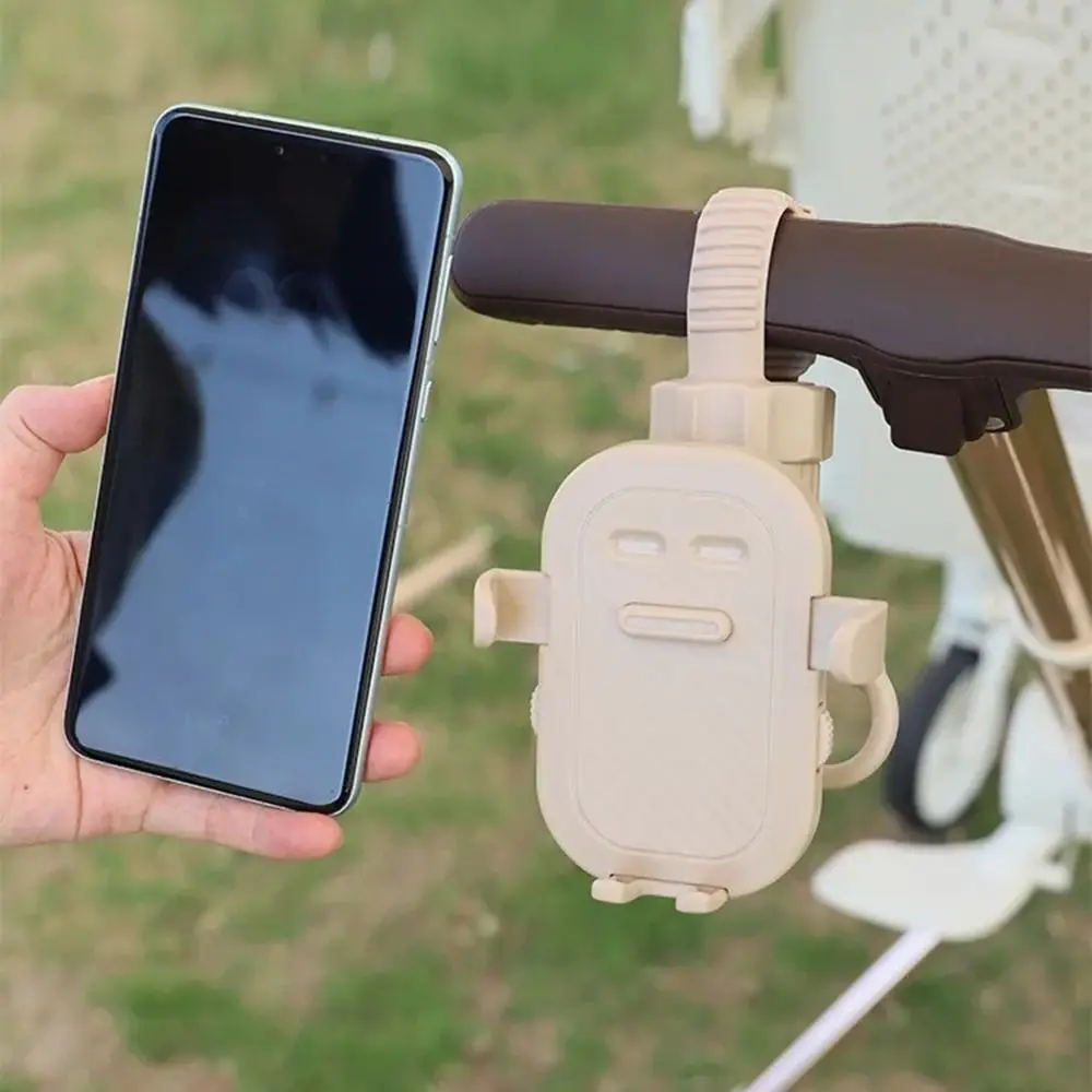 

2 in 1 Baby Stroller Hooks Stable Creative Stroller Phone Holder Rotatable Detachable Bicycle Hanging Double Hook Cart