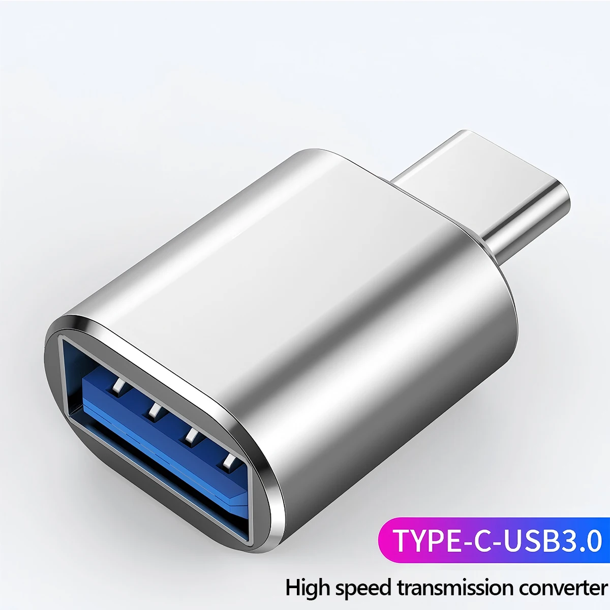 

Адаптер USB 3.0 к типу C Портативный преобразователь USB в тип C Высокоскоростной адаптер OTG Маленький совместимый адаптер OTG для сотового телефона