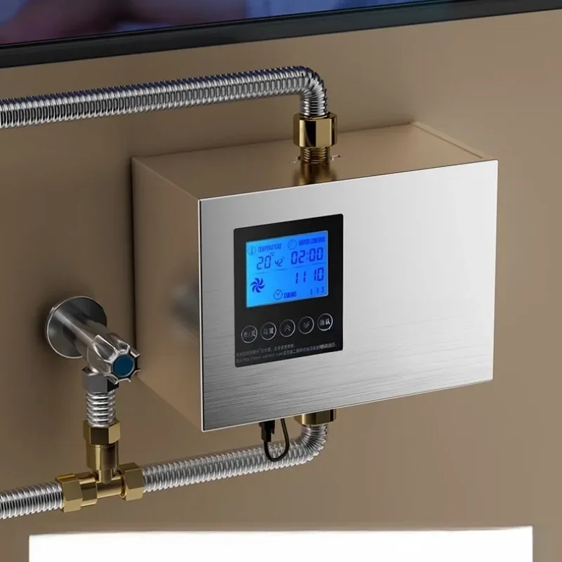Return water heater, hot water circulation system, household zero cold circulation pump heater