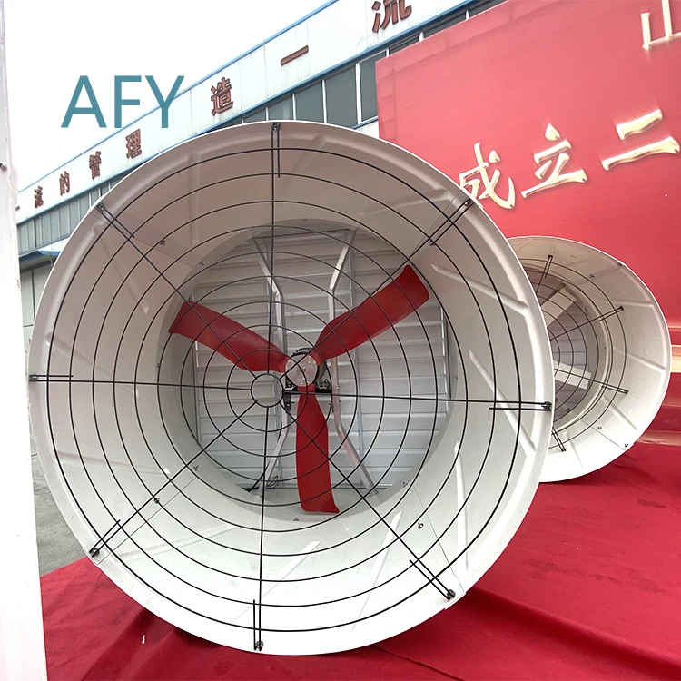 Chicken House Exhaust Fan for Low Noise Large Air Volume Strong Wind FRP Axial Fan for Poultry Farm Ventilation Cooling