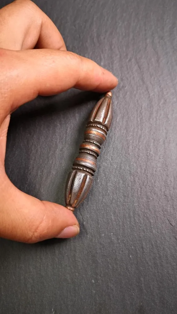 Gandhanra Handmade Vintage Vajra Dorje,Tibetan Buddhism Ritual Implment in Altar