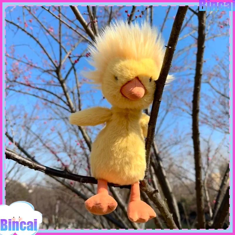 25cm Deep-Fried Duck Plush Toy Ugly And Cute Cartoon Stuffed Animal Pillow Doll for Room Decor And Children's Birthday Gift