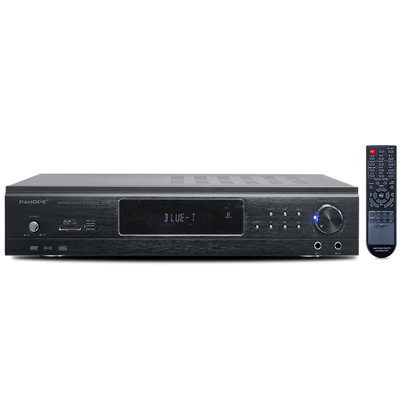 

5.1 Home Theater 6-Channel Hi-Fi Power Amplifier BT AV Karaoke Subwoofer Audio Home Speaker System
