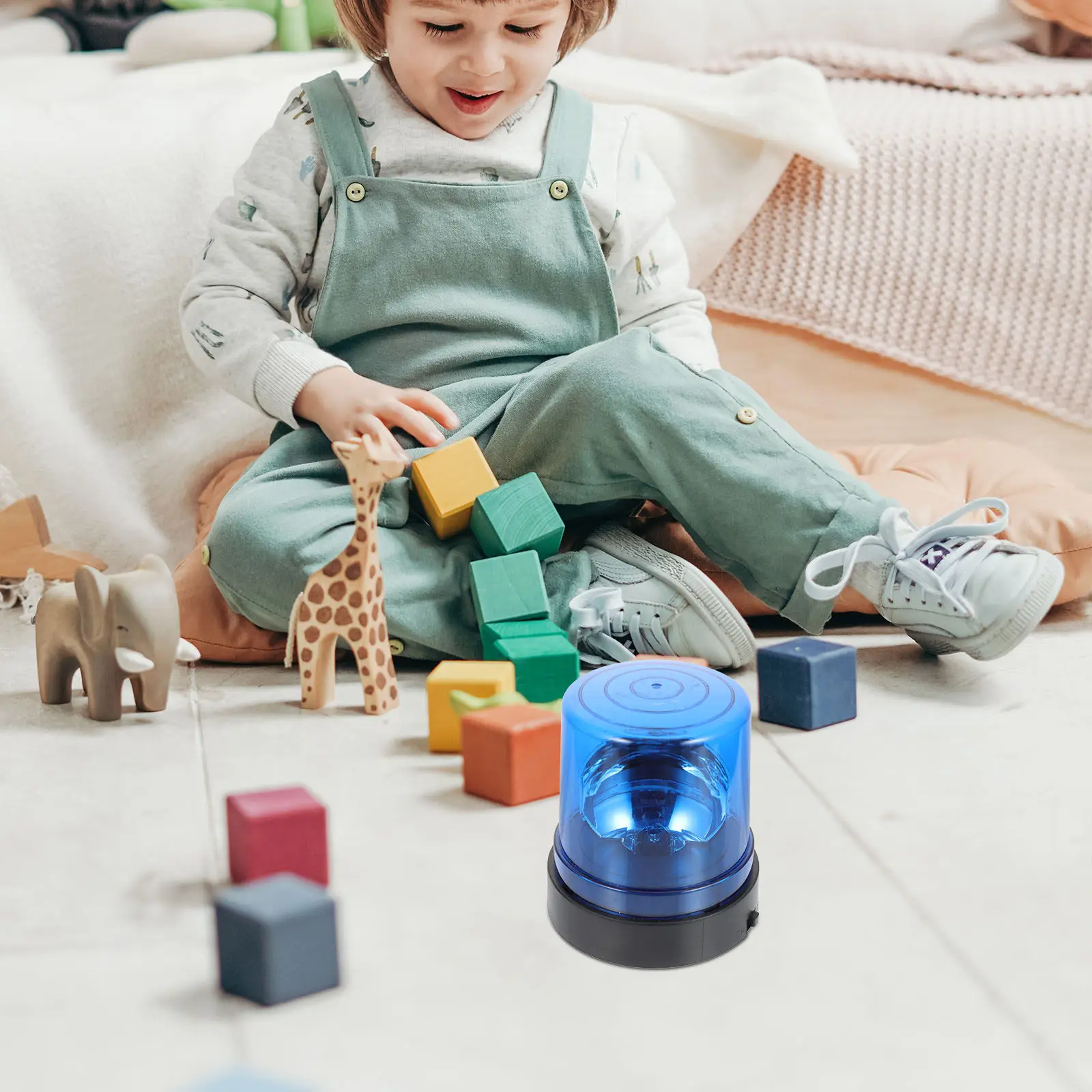 

Мигающий красный светодиодный полицейский сигнальный фонарь, вращающийся аварийный маячок, декоративный световой сигнал, аксессуар для детских ролевых игр