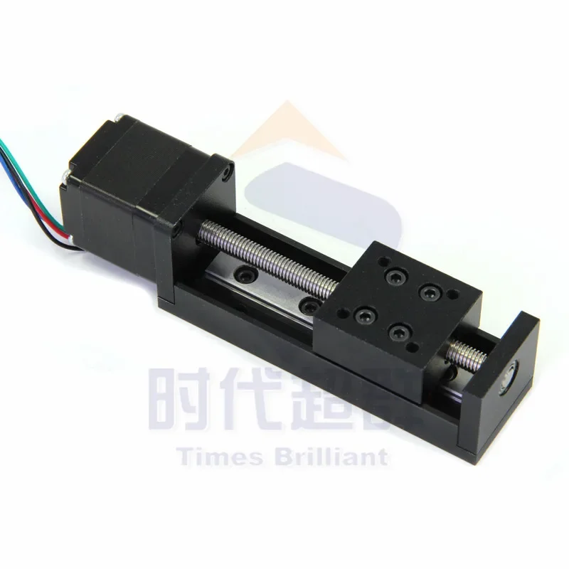 T0602 Guide Rail Sliding Table Stepper Motor T-type Lead Screw Line Rail Sliding Table