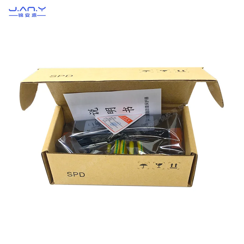 Alimentação Lightning Surge Protector, Monitoramento Camera Módulo de Proteção Tensão, 220V AC, 12V 24V