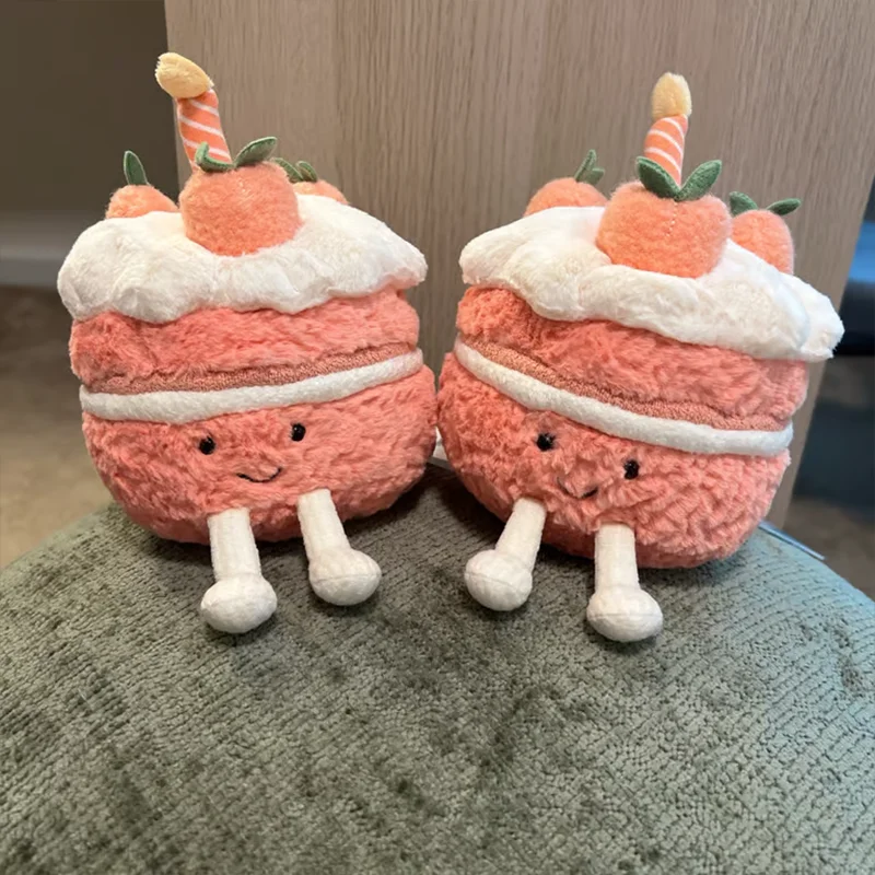 23 センチメートルかわいいケーキ枕面白い家の装飾ギフトケーキ人形子供の誕生日プレゼント