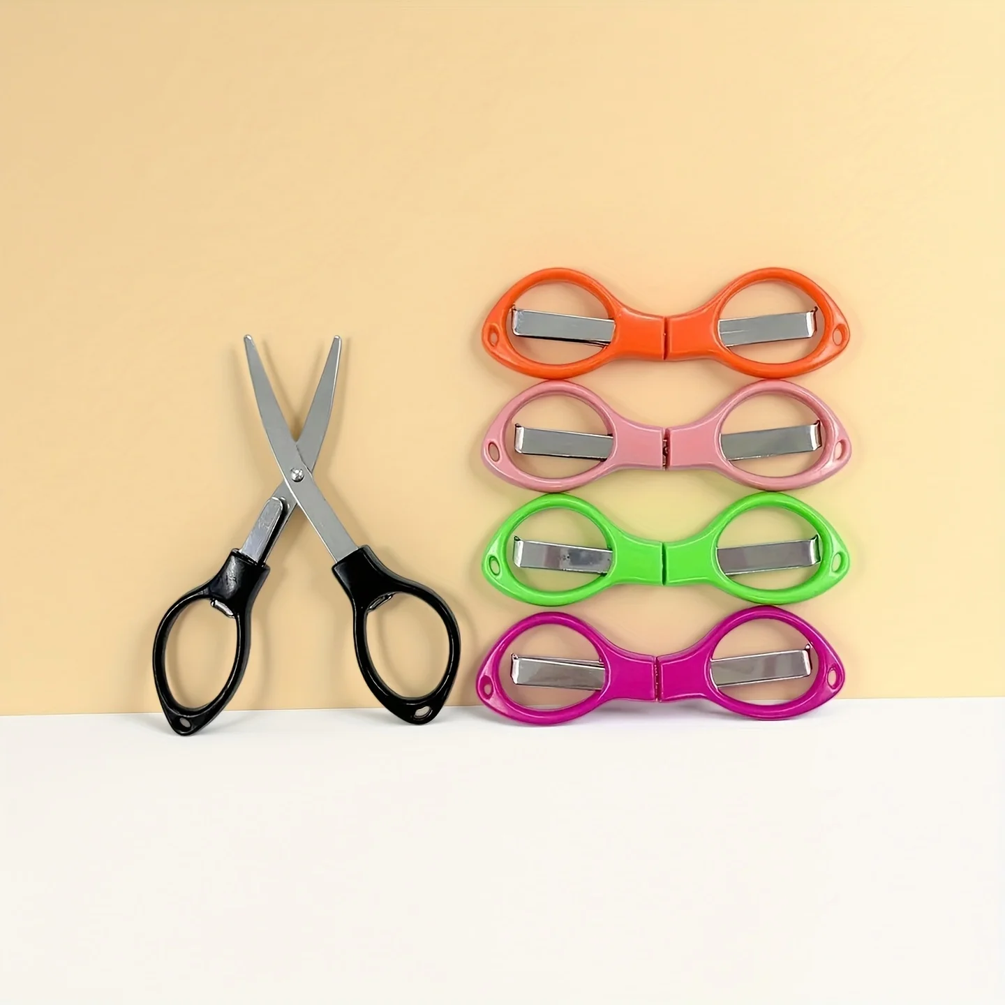 1/3pcs Portable Folding Scissors • Travel, Fishing And More Multi-Scene Essentials • Random Color