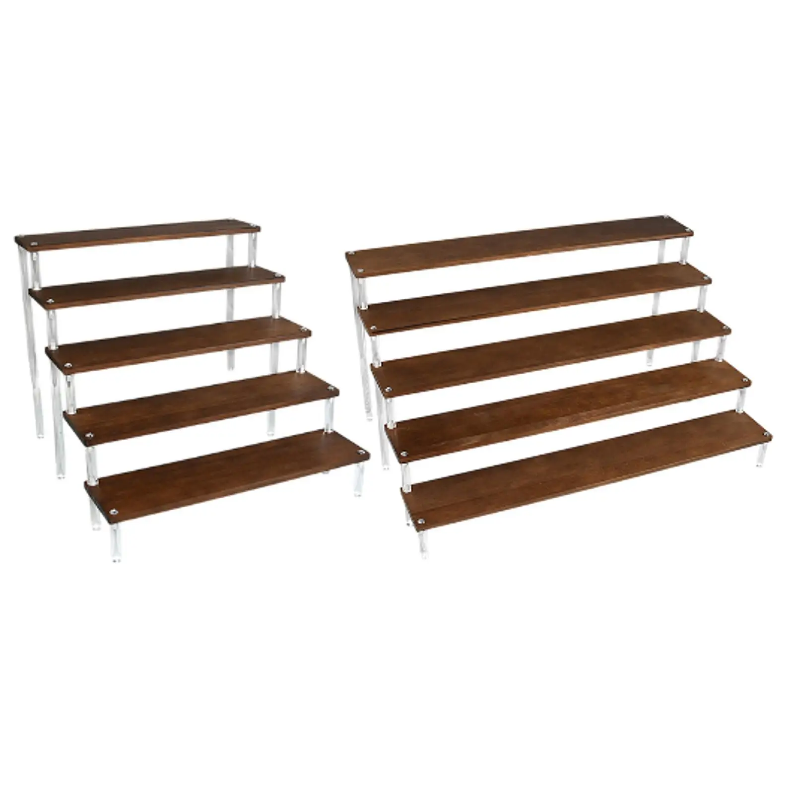 Houten Display Riser Stand Parfum Organizer Stand voor figuren Beeldjes