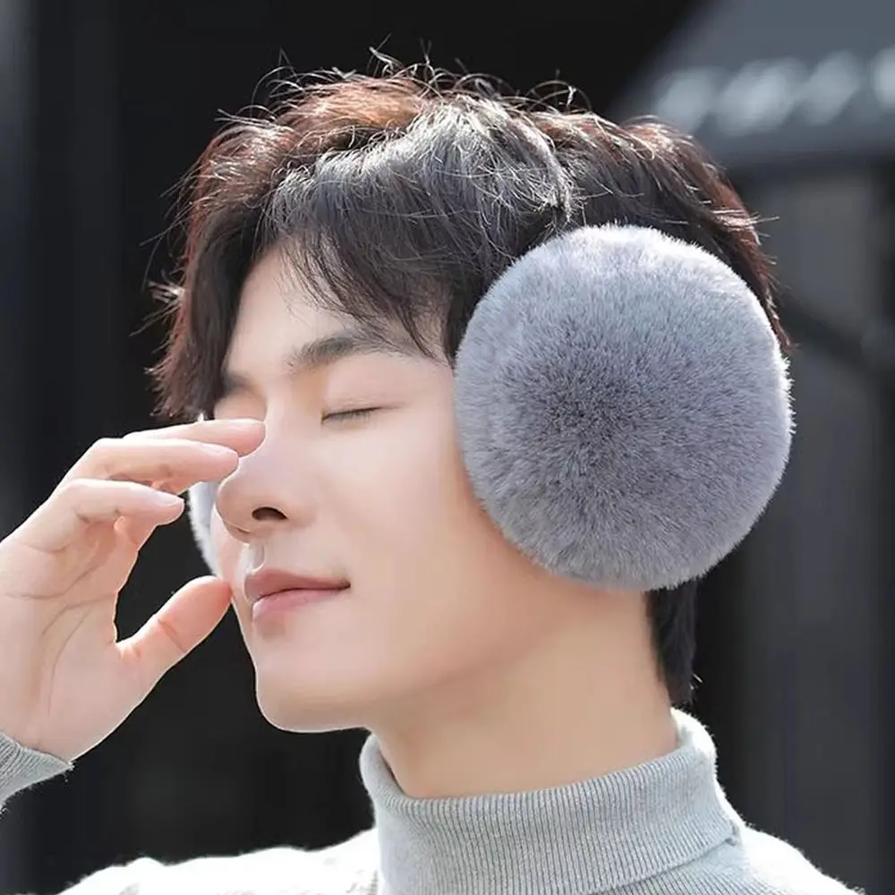 การ์ตูนพับความอบอุ่น Eartips กระต่ายผม Anti Cold WARM EAR Cushions ของขวัญปกป้องหูนักเรียน