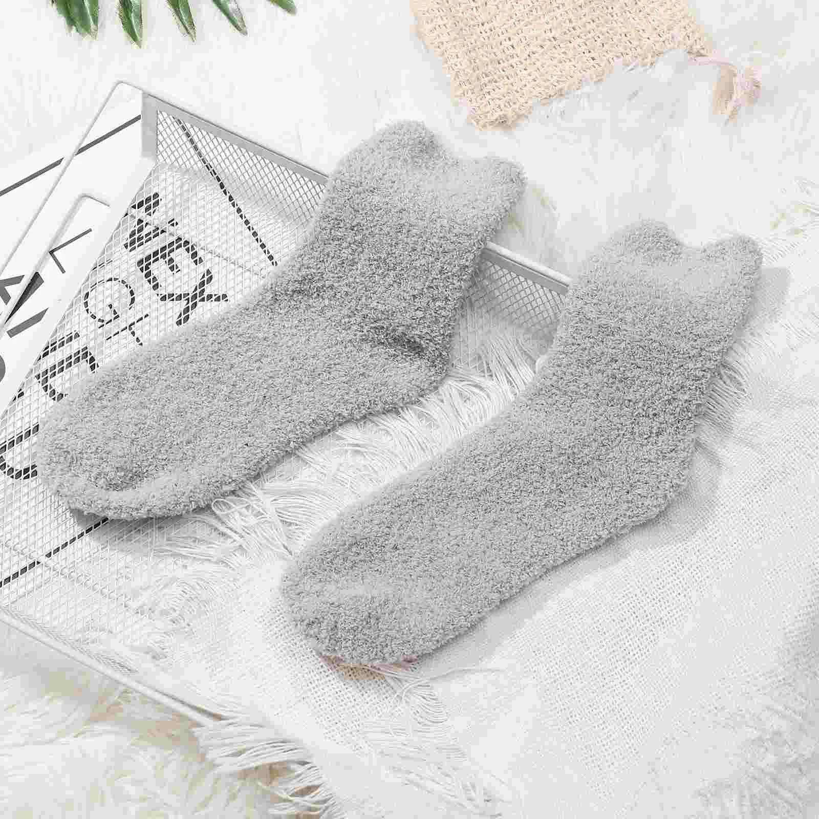 Yoga Man Stocking Stuffers' Mens Fuzzy Gripper Socks Warm Winter Fluffy Sleeping for