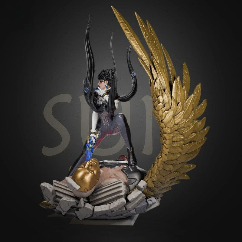 Shadow Witch High-precision 3D Printed Resin Unpainted Model DIIY Self-assembly Figurine Miniature Decoration Craft Gift