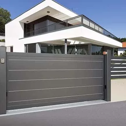 

Автоматические алюминиевые ворота для загородного дома класса люкс, большие, раздвижные, для входа на виллу