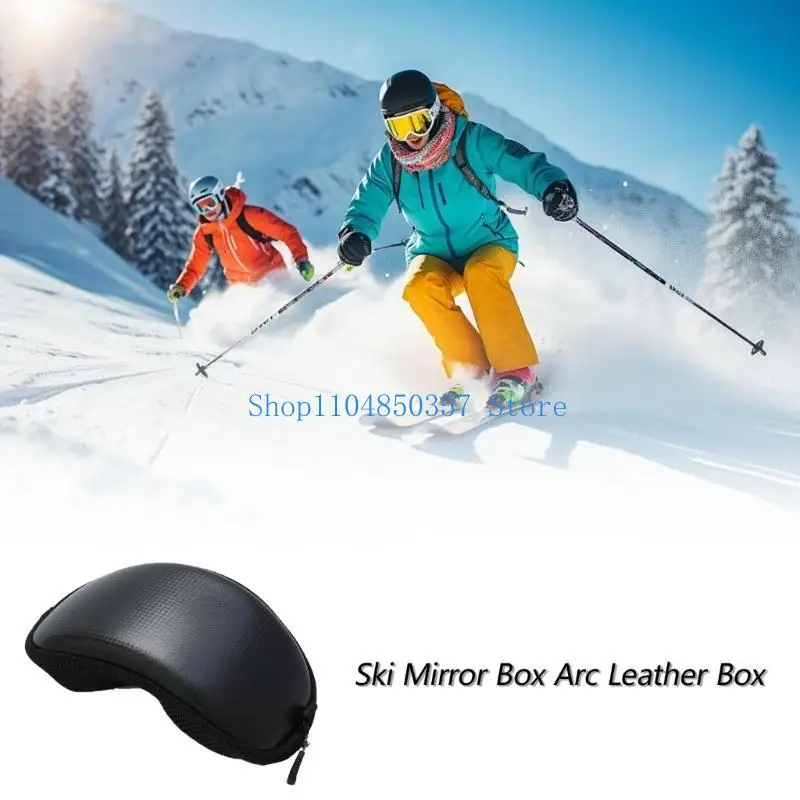 

652F Ski Goggles Box Snowboard Goggles Carrying Case Sports Glasses Case for Adult