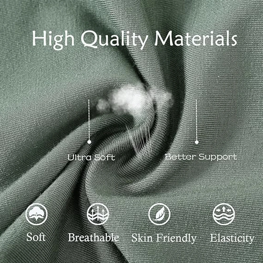 Jinshi Mens Boxer Briefs Comfy Gentle Men Boxer Bulge Enhancing Underwear Bamboo Smooth Trunks For Men