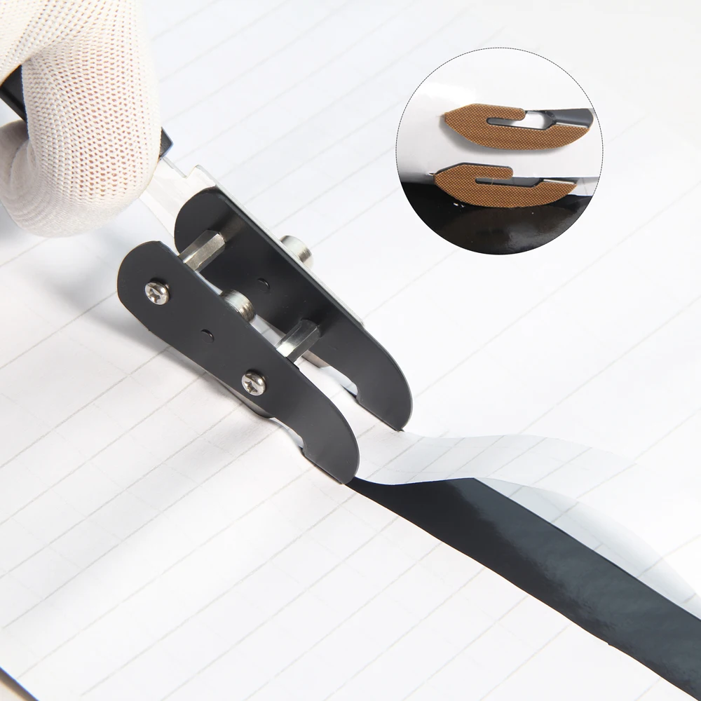 Vinyl Wrapping Backing Paper Cutter Paperback Liner Knife W/Blades Wallpaper Car Stickers Carbon Film Backer Strip Cutting Tools