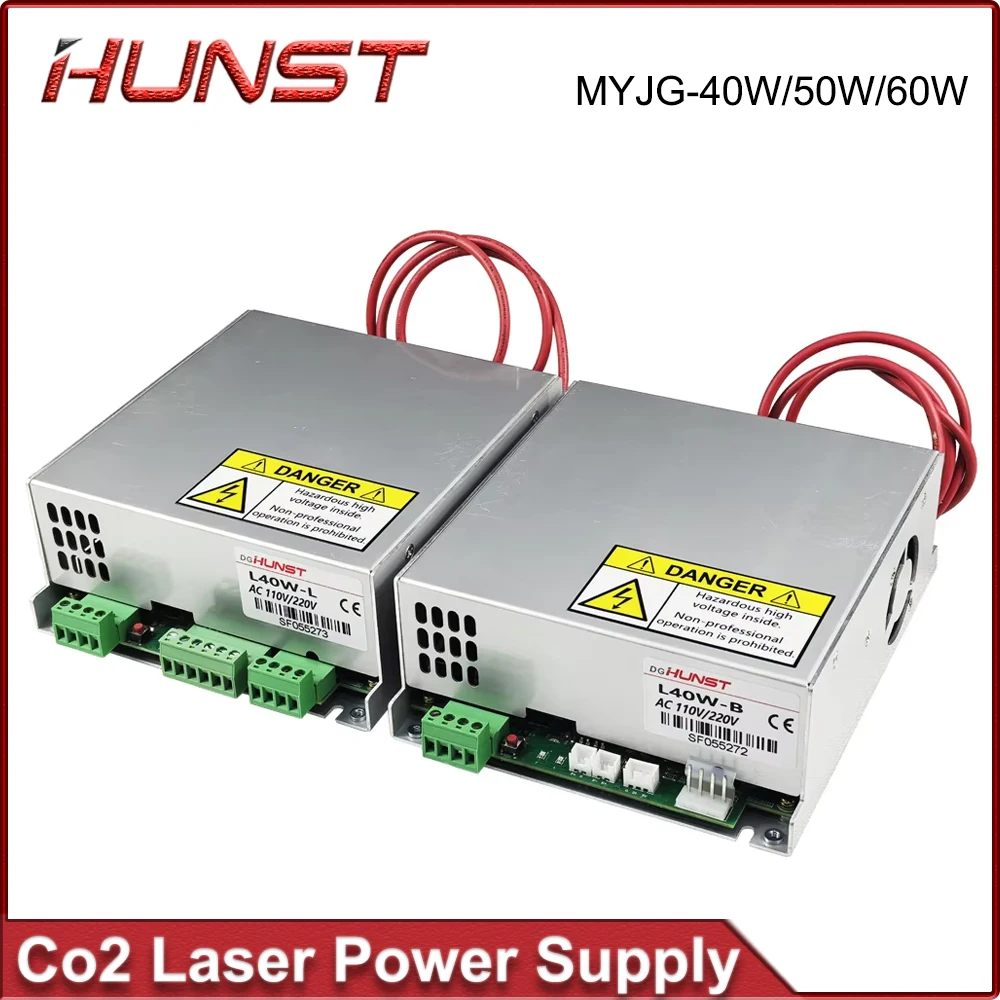Zasilacz laserowy CO2 HUNST MY – Laser Power Supply 60W recenzja i cena