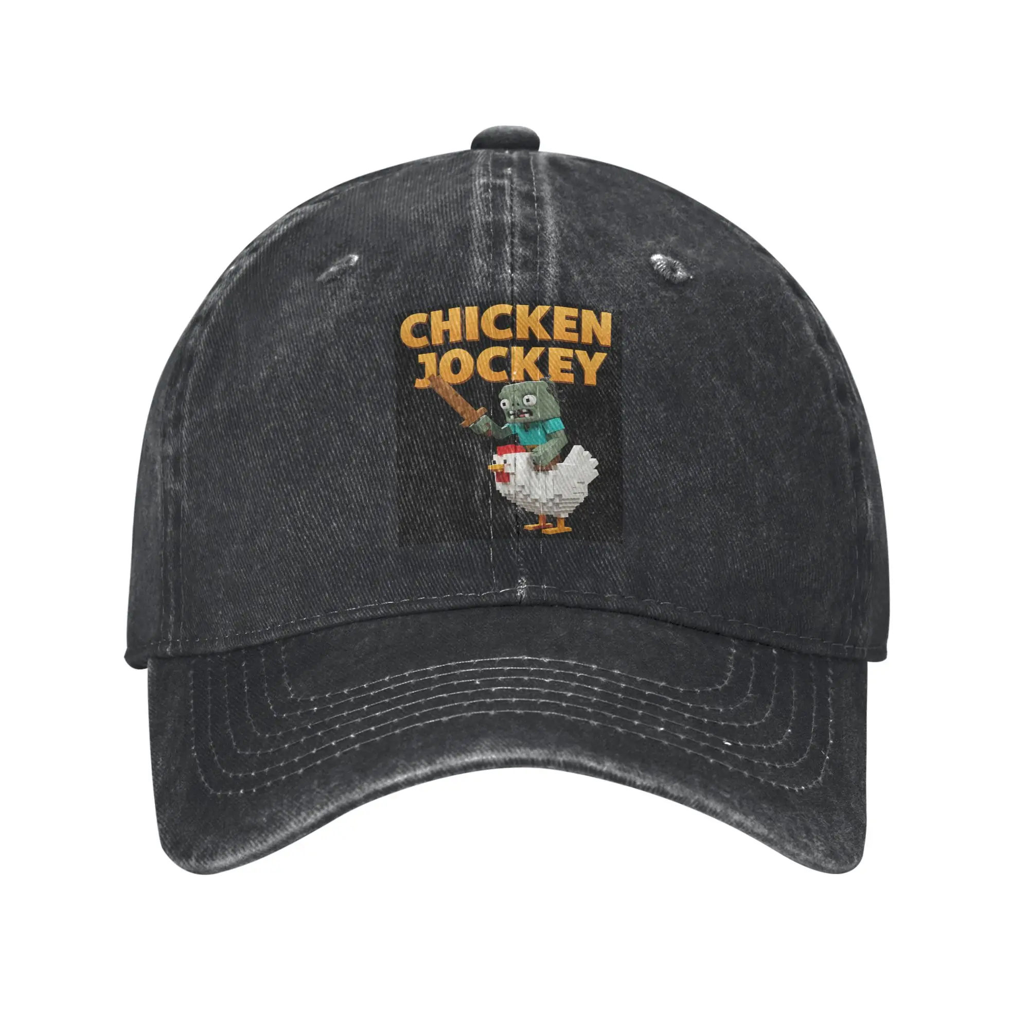 Chicken Jockey Baby Zombie Fashion Baseball Cap  Portable Men's Panama Hat  Jogging Men's Panama Hat