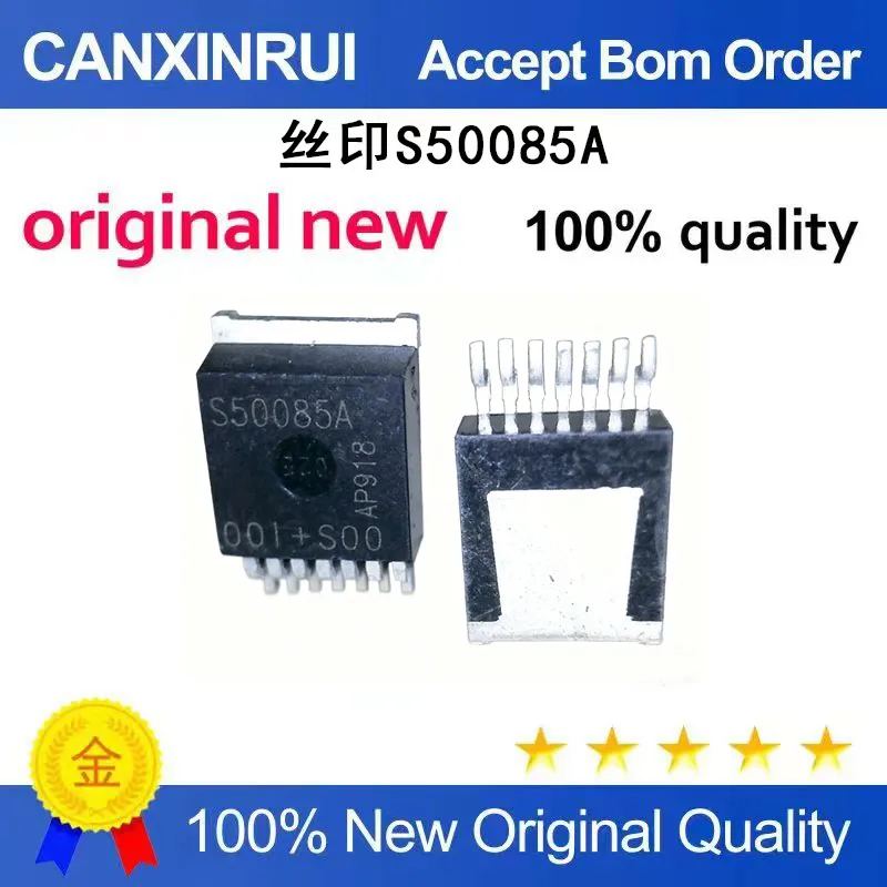 

(5-100 Pieces) New stock BTS50085-1TMA TO-263-7 silk screen S50085A intelligent power switch