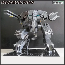 MOC Building Blocks Military Series War Armored Robot Model Fighting Vehicle DIY Bricks Christmas Present Birthday Gifts Toys