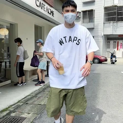 WTAPS T-shirt Men Woman Good Quality Simplicity Letter Printing Chaopai High Street O-Neck Loose Casual New Tops Tee