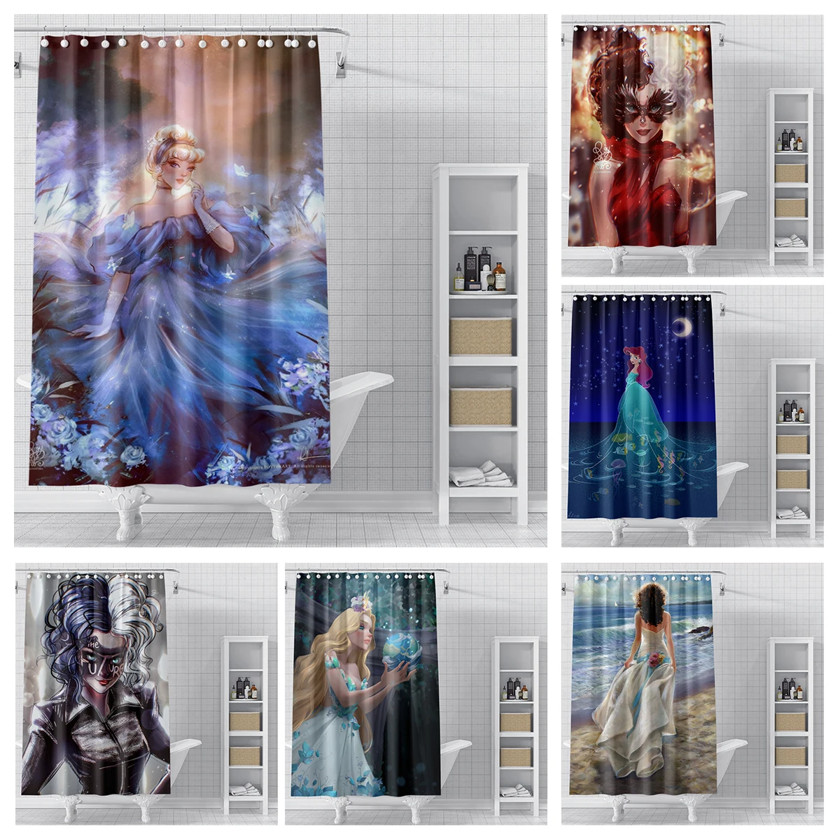 home shower curtains for bathroom waterproof fabric Modern Nordic style bathroom Curtains modern shower curtain 180x200 240x200