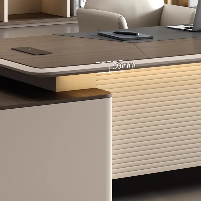 

Computer Offices Desk Standing Shape Standing Desk with Bookcase Small Desk with Drawers Warsztatowe Workshop Furniture