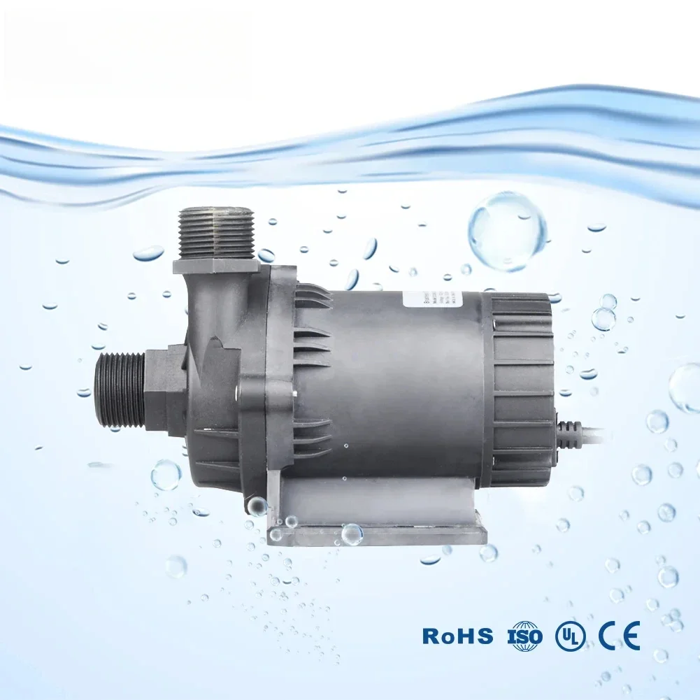 WP-DC80E Mini Submersible Water Pump Cold Plunge for Aquarium 12/24 V DC with Magnetic Drive for Wastewater Treatment