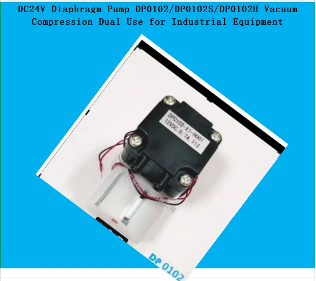 DC24V Diaphragm Pump DP0102/DP0102S/DP0102H Vacuum Compression Dual Use for Industrial Equipment