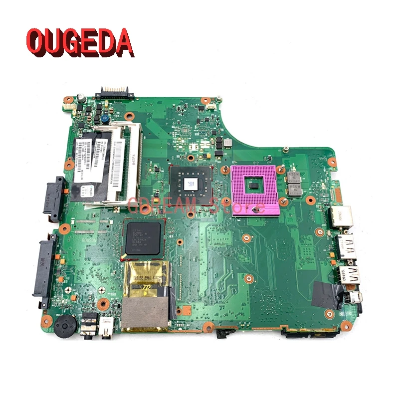 OUGEDA V000125890 6050A2169901 For TOSHIBA salellite A300 A305 Laptop Motherboard GM45 DDR2 Free CPU MAIN BOARD full tested