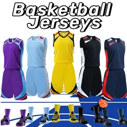Men Adult Kid Basketball Jerseys Customize Boy Quick-drying Training Uniform Shirt Sportswear Child Tracksuit Sport Suit Clothes