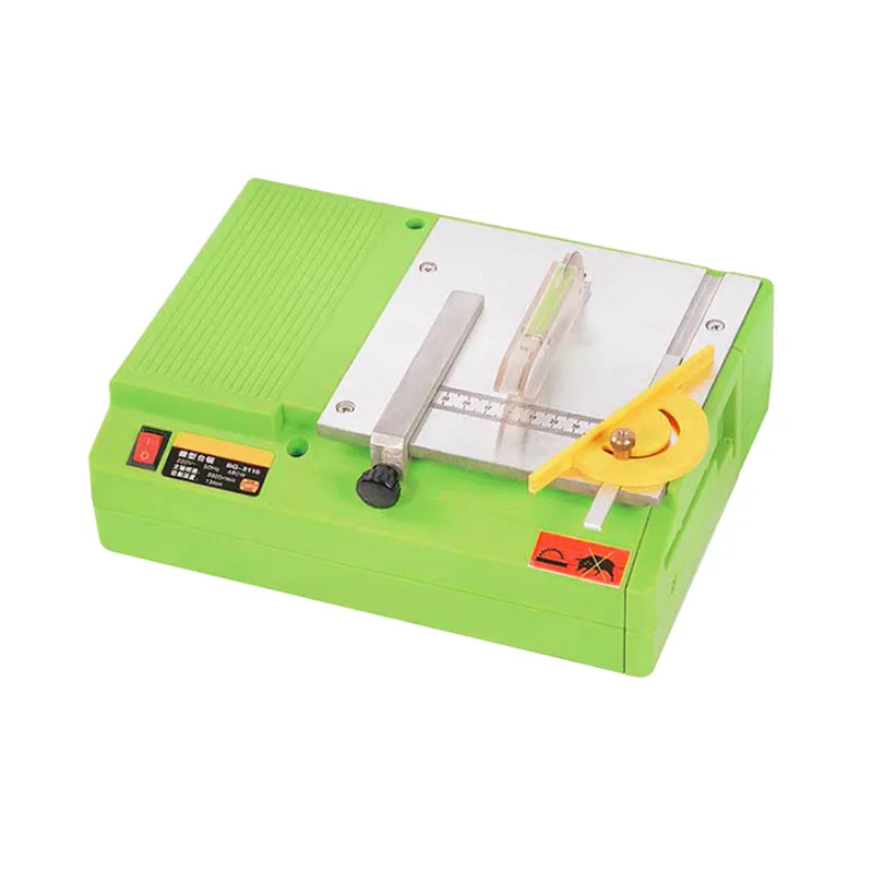 

BG-3115 Multifunctional Mini Table Saw Woodworking Table Lathe DIY Electric Polishing Machine Grinder Cutting Saw Cutting Tool