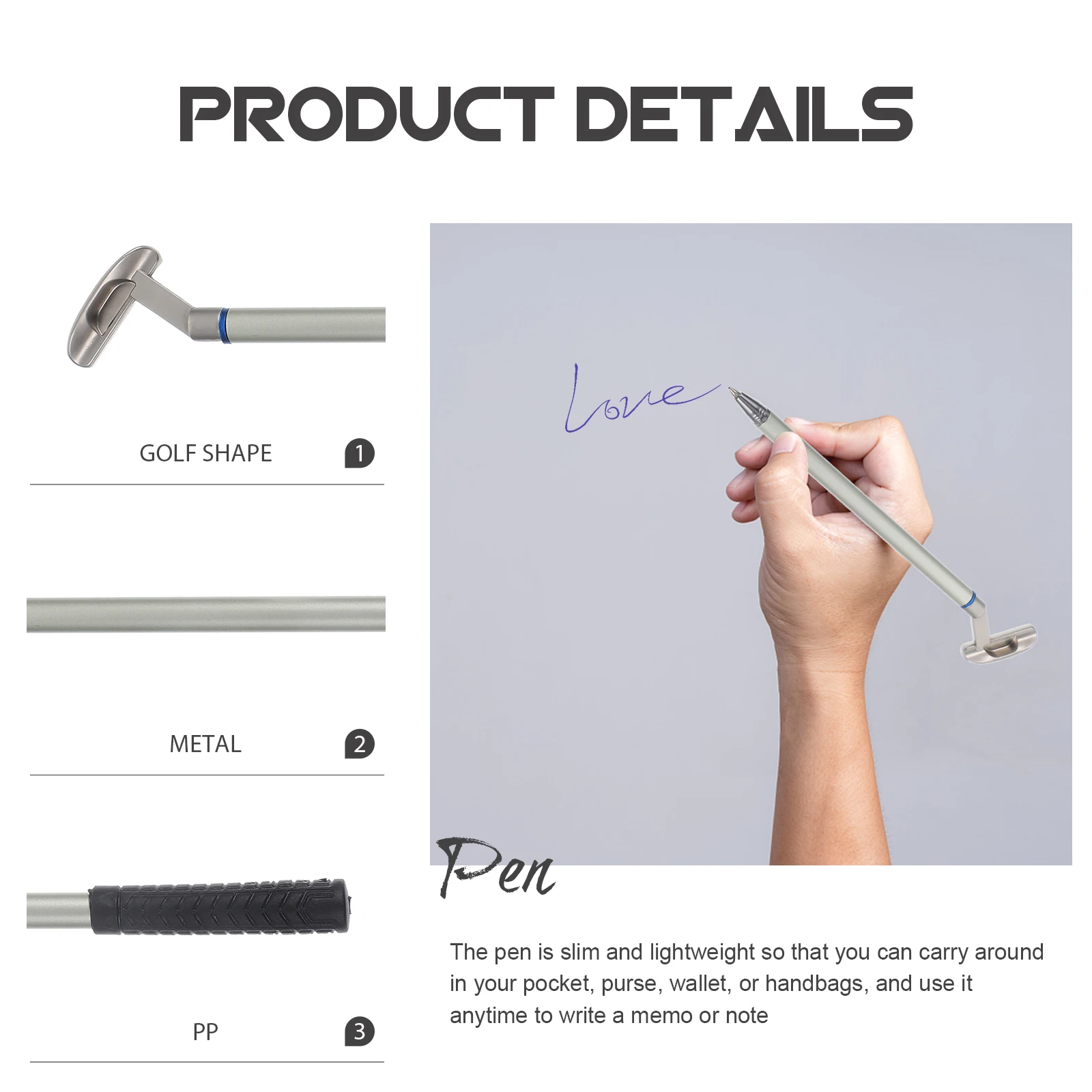 

Slim Mini Brassie Ballpoint Pen Metal Pp Office Stationery Guest Wedding Gift Souvenirs Smooth Writing Business Desk Pen