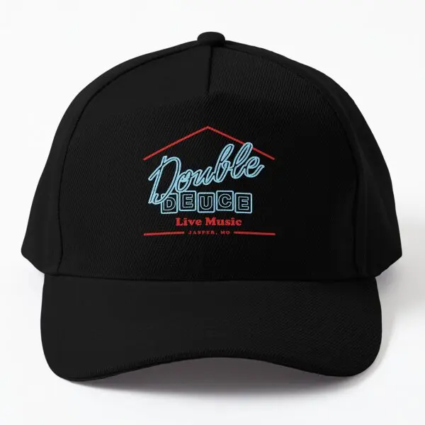 

Double Deuce Baseball Cap Hat Solid Color Bonnet Mens Casual Hip Hop Women Sport Czapka Printed Sun Casquette Outdoor Black