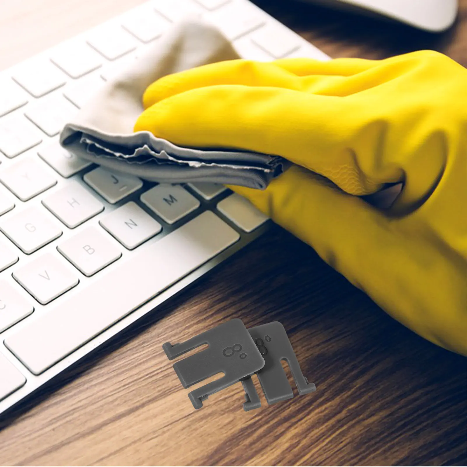 

1 пара ножек для клавиатуры, совместимых с K220, K270, K260, K275, K235, замена ножек для клавиатуры для комфортного набора текста и