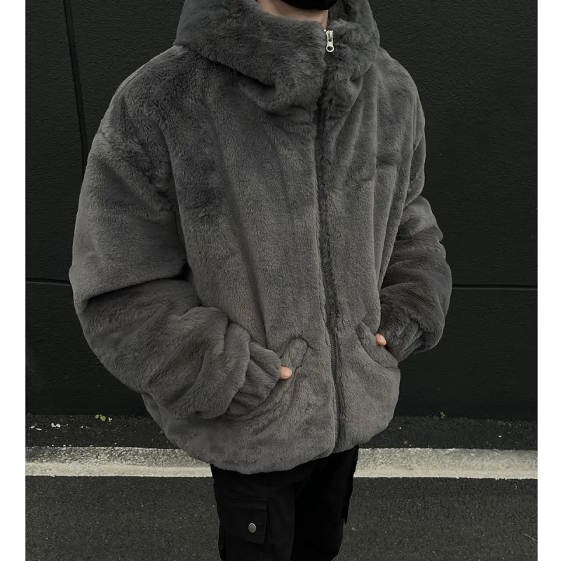 

Мужское осенне-зимнее пальто из плотного хлопка с капюшоном, корейский свободный крой, водоотталкивающий кардиган с норковой вставкой, детская кроватка...