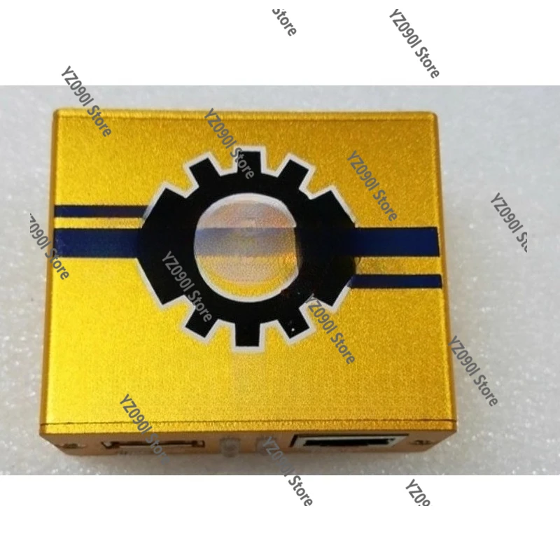 أداة إصلاح الأجهزة المحمولة Pro Box باللون الذهبي مع 4 كابلات لفتح الفلاش