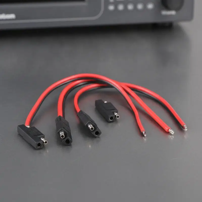 SAE Power Lead 10/12/14AWG Electrical Connector Flame Retardant Wire For Motorcycle Battery Solar Panel Wiring Use