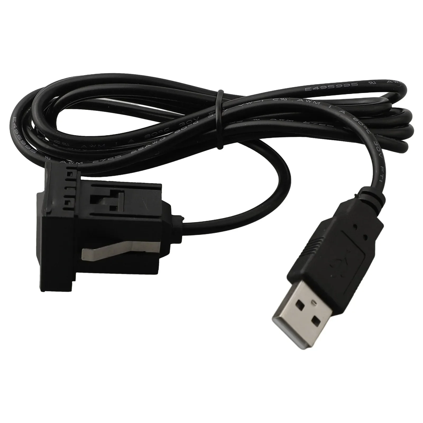 

Пластик 3,3*2,3 (CM), черный, 1 шт., USB с пылезащитной крышкой, жгут проводов, автомобильный адаптер, кабель для скрытого монтажа, высокое качество