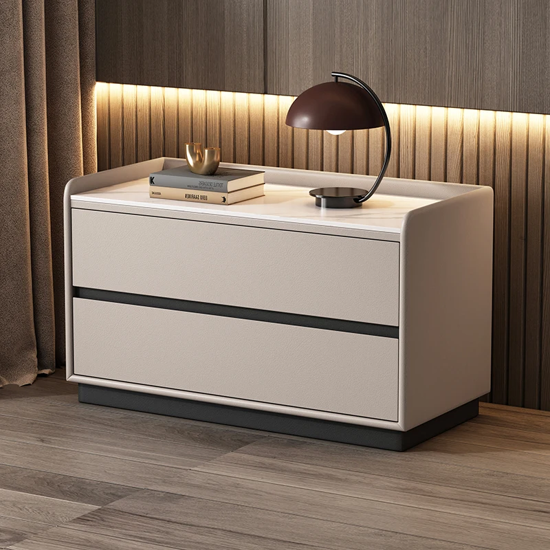 

Modern Minimalist Nightstand Premium Luxury Drawers Storage Nightstand Nordic Design Cajones De Dormitorio Home Furniture