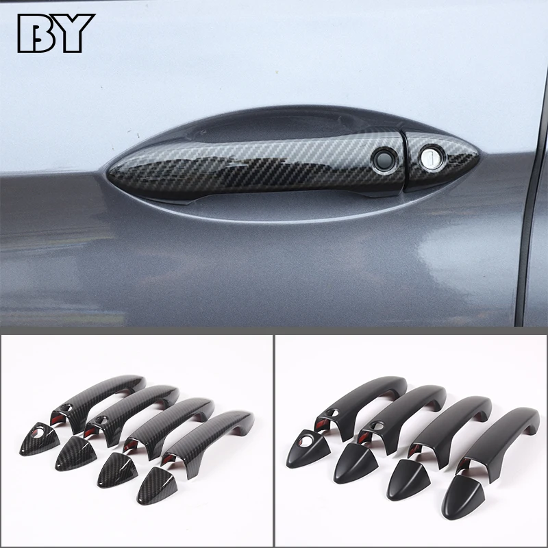 

ABS Black For Honda Pilot 2015 2016 2017 2018 2019 2020 2021 2022 Car Side Smart Door Handle Covers Caps Trims Car Accessories