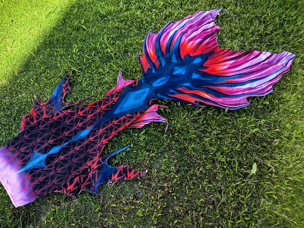 

Original Mermaid Tail Tailored Mermaid Performance Suit, Simulated Three-Dimensional Fish Tail Shooting, Diving Men And Women