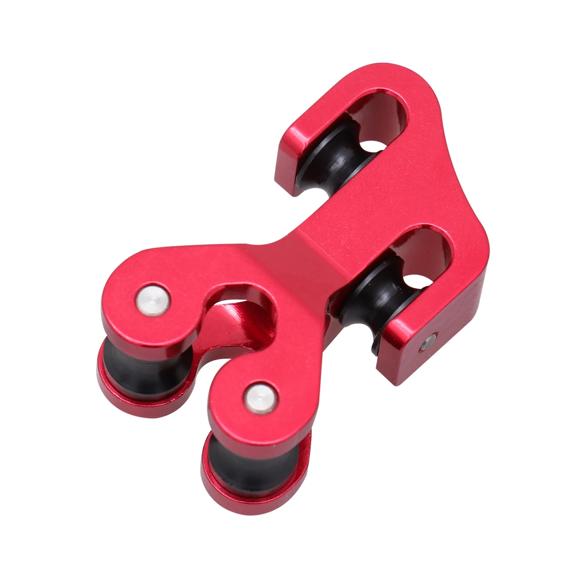 

Metal String Slider Red Separator Low Friction Smooth Hunting Bow Cable Slide Equipment Ultra Fast Installation Bow
