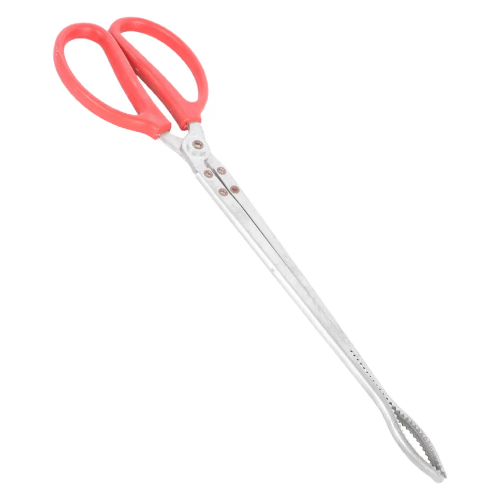

Non-Slip Reptile Feeding Tongs Long Handle Pet Food Tweezers Aquarium Corner Safe Handling Crawling Pet Accessories Reptile